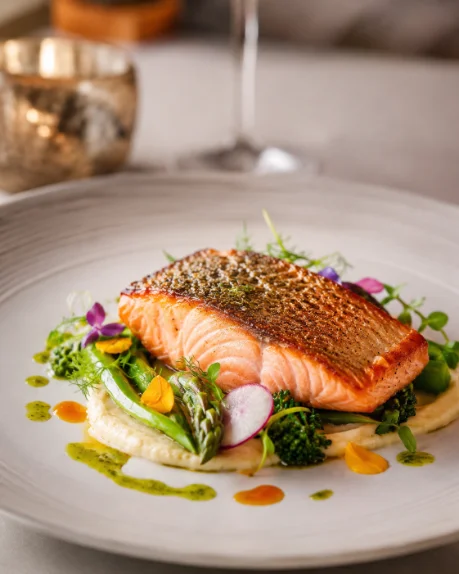 Pan-Seared Atlantic Salmon